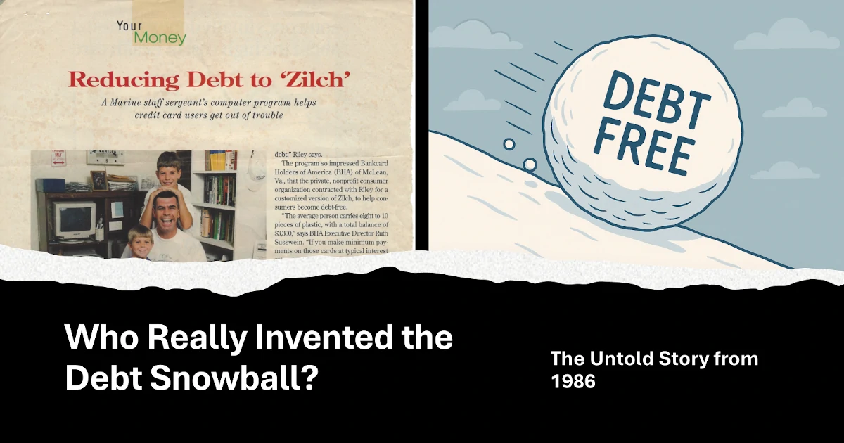 Who Really Invented the Debt Snowball